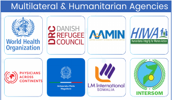 Multilateral and Humanitarian Agencies logos